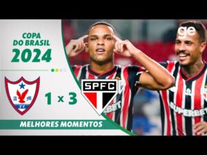 Copa do Brasil 2024: Águia 1 x 3 São Paulo - Melhores Momentos
