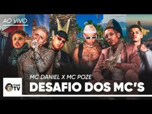 Desafio dos MC's ao vivo na CazéTV: São Paulo x Rio de Janeiro no Canindé