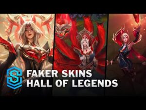 Faker Skins para Ahri & LeBlanc | Apresentação antecipada no PBE do Hall of Legends