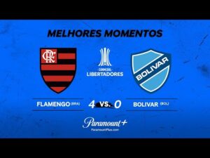 Flamengo vence o Bolívar por 4 a 0 na Conmebol Libertadores 2024