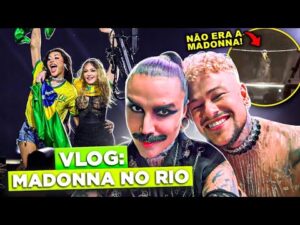 Fomos ao show histórico da Madonna no Rio de Janeiro com o Diva Depressão