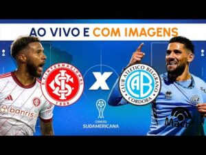 Internacional x Belgrano - Jogo completo com imagens e narração de Diguinho Coruja na Copa Sul-Americana