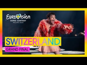 Nemo performs 'The Code' live at the Eurovision 2024 Grand Final in Switzerland