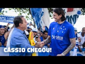 O gigante Cássio chega ao Cruzeiro: bastidores de seu primeiro dia no clube