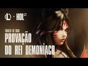 Provação do Rei Demoníaco: Trailer da skin Ahri Lenda Imortalizada - League of Legends
