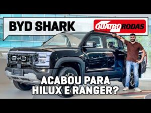 Testamos a picape híbrida BYD SHARK que promete competir com Ranger e Hilux no mercado brasileiro
