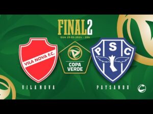 Transmissão AO VIVO da final da Copa Verde 2024: Vila Nova x Paysandu