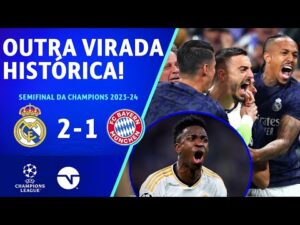 Vini Jr brilha, Joselu decide e Real Madrid entra na final após vitória sobre o Bayern