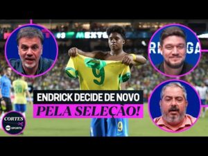 Análise da vitória da seleção com gol de Endrick: o melhor camisa 9 do Brasil atualmente