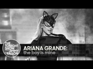 Ariana Grande canta 'The Boy Is Mine' no The Tonight Show Starring Jimmy Fallon