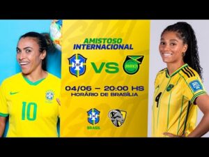 Assista ao vivo e com imagens Brasil x Jamaica no amistoso internacional