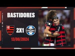 Bastidores da vitória do Flamengo sobre o Grêmio por 2x1