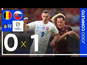 Bélgica vs Eslováquia | UEFA Euro 2024 | Jogo Completo | 1ª Rodada da Fase de Grupos