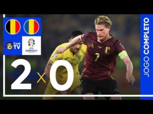 Bélgica vs Romênia - Jogo Completo | UEFA EURO 2024 | Fase de Grupos