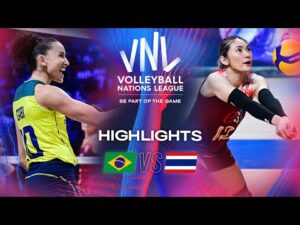 Brasil vs. Tailândia - Melhores momentos | Semana 2 | Liga das Nações de Vôlei Feminino 2024