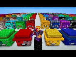 Construindo 100 estátuas gigantes de YouTubers no Minecraft: edição criativa - CS4
