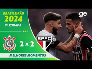 Corinthians empata com São Paulo em jogo emocionante pelo Brasileirão 2024