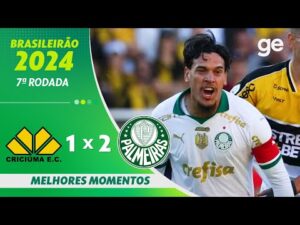 Criciúma 1 x 2 Palmeiras: Melhores Momentos da 7ª Rodada do Brasileirão 2024