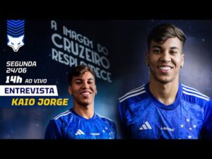 Entrevista ao vivo com Kaio Jorge no Cruzeiro
