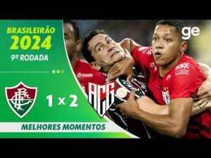 Fluminense 1 x 2 Atlético-GO | Melhores momentos da partida - 9ª rodada do Brasileirão 2024 | ge.globo