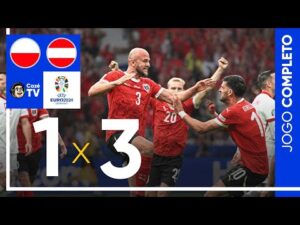 Polônia x Áustria | UEFA Euro 2024 | Jogo completo da 2ª rodada da fase de grupos