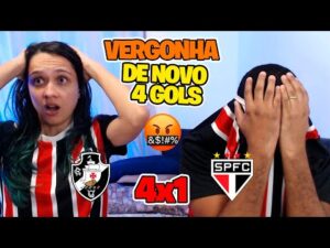 REACT: Vasco 4 x 1 São Paulo - goleada com olé, incrível! Torcedores reagem e se impressionam com a surpreendente vitória do Vasco sobre o São Paulo.