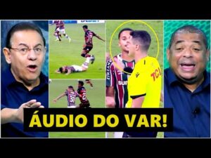 Revelação do áudio do VAR no pênalti do Flamengo no jogo contra o Fluminense: polêmica em debate!