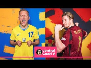 Transmissão ao vivo do jogo Ucrânia x Bélgica na CazéTV