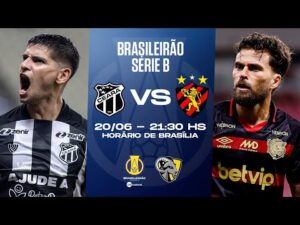 Transmissão ao vivo e com imagens: Ceará x Sport no Brasileirão Série B 2024 em 20/06 às 21h30