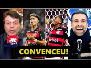 Vitória elogiada do Flamengo sobre o Grêmio e destaque nas atuações em campo