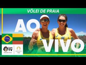 Brasil enfrenta Lituânia em jogo completo de Vôlei de Praia Feminino na 2ª rodada das Olimpíadas de Paris 2024