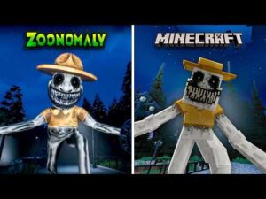 Criei o trailer do jogo Zoonomaly no Minecraft, confira!