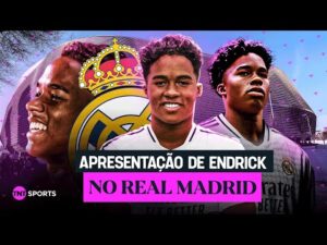 ENDRICK CHORA AO SER APRESENTADO NO REAL MADRID! VEJA A EMOCIONANTE CHEGADA DO JOVEM BRASILEIRO NO CLUBE ESPANHOL