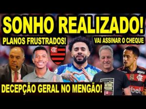 Enfim o Flamengo realizará o sonho da venda! Entenda o que deu errado nas negociações do Mengão!