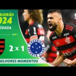 Flamengo vence o Cruzeiro por 2 a 1 na 13ª rodada do Brasileirão 2024 | Melhores Momentos