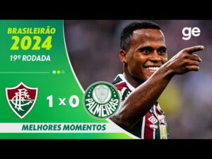 Fluminense vence Palmeiras por 1 a 0 na 19ª rodada do Brasileirão 2024 | Melhores Momentos