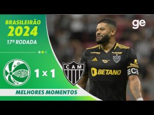 Juventude 1 x 1 Atlético-MG: Melhores Momentos do 17ª rodada do Brasileirão 2024