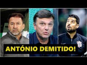 O Corinthians demitiu o 2º técnico em 6 meses! Mauro Cezar analisa se haverá mudanças