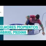 Os Melhores Momentos de Surfe do Surfista Profissional Gabriel Medina durante sua carreira | Competição em Paris 2024