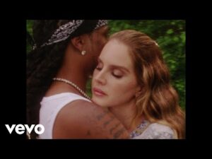 Quavo and Lana Del Rey collaborate on the official music video for their song 'Tough'