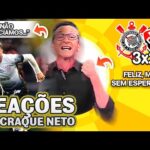 Reação do Craque Neto à vitória do Corinthians sobre o Vitória no Brasileirão não convenceu