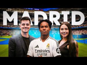 Vlog: Minha viagem para a Espanha para encontrar o jogador Endrick no Real Madrid