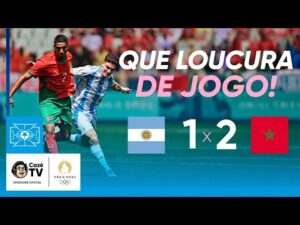 🚨 PLANTÃO! Argentina perde para Marrocos por 1 a 2 nas Olimpíadas de Paris 2024 | Melhores Momentos