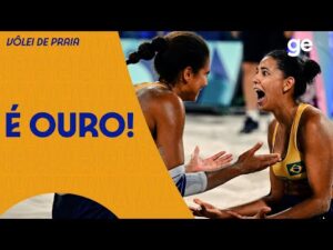 Ana Patrícia e Duda conquistam medalha de ouro no vôlei de praia. Veja os melhores momentos das Olimpíadas.