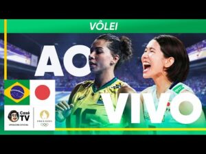 Assista o jogo completo entre Brasil e Japão no vôlei feminino da 2ª rodada das Olimpíadas de Paris 2024