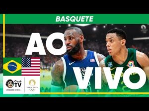 Brasil vs EUA: Basquete Masculino nas 4ª de Final das Olimpíadas de Paris 2024 Ao Vivo e com Imagens