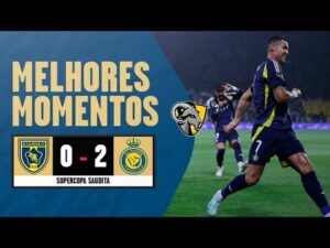 CRISTIANO RONALDO marca gol decisivo e Al-Nassr avança para a final da Supercopa Saudita | MELHORES MOMENTOS