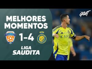 Com dois gols de Talisca, Al-Nassr goleia e Cristiano Ronaldo fica próximo de alcançar marca de 900 gols | Melhores Momentos