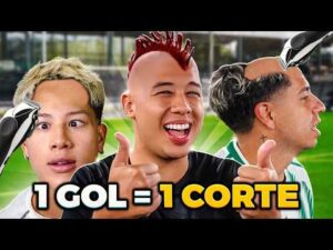 Desafio: Apenas um de nós vai manter o cabelo bonito! (Cada gol resulta em um corte de cabelo) #2