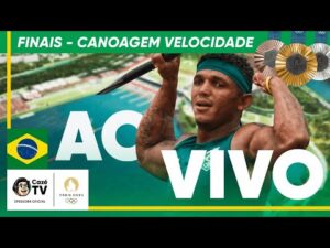 Evento completo de finais de canoagem velocidade com Isaquias Queiroz nas Olimpíadas de Paris 2024